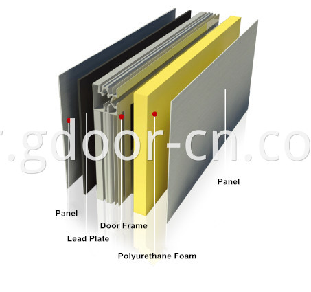 Aluminum Alloy Frame for Automatic Hermetic Doors